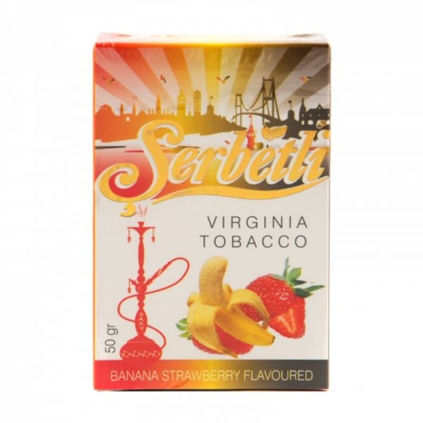 Купить Serbetli - Banana-Strawberry (Банан-Клубника)