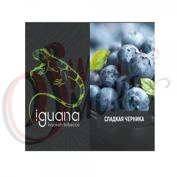 Купить Iguana HARD - Сладкая Черника (100 грамм)