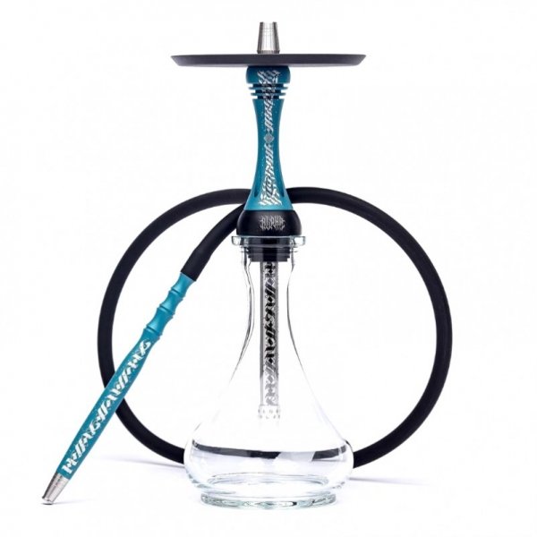 Купить Alpha Hookah - Model X SS Artist Florida (Шахта+Шланг+Мундштук+Блюдце)