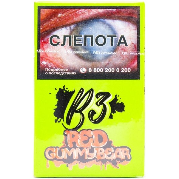 Купить B3 - Red Gummy Bear (Мармеладные Мишки) 50г