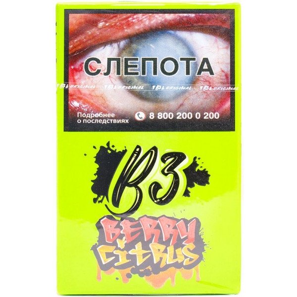 Купить B3 - Berry Citrus (Цитрус-Ягоды) 50г