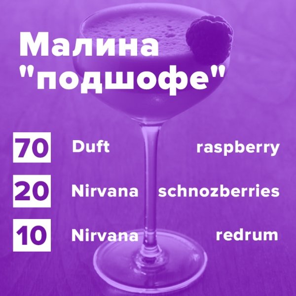 Купить Малина "подшофе" (рецепт)