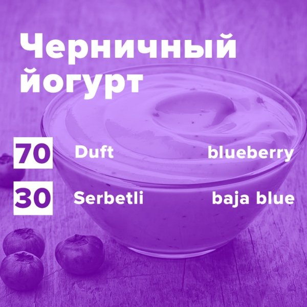 Купить Черничный йогурт (рецепт)