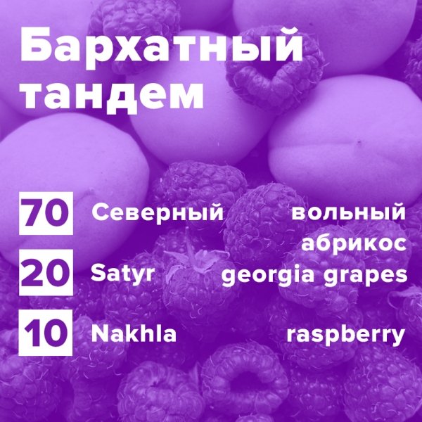 Купить Бархатный тандем (рецепт)