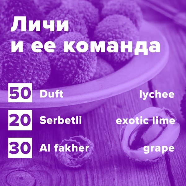 Купить Личи и ее команда (рецепт)