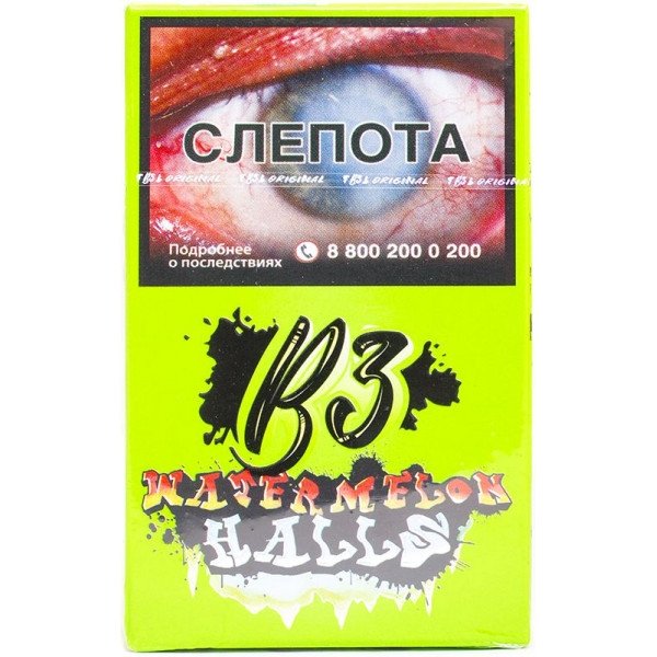 Купить B3 - Watermelon Halls (Арбузный Холс) 50г