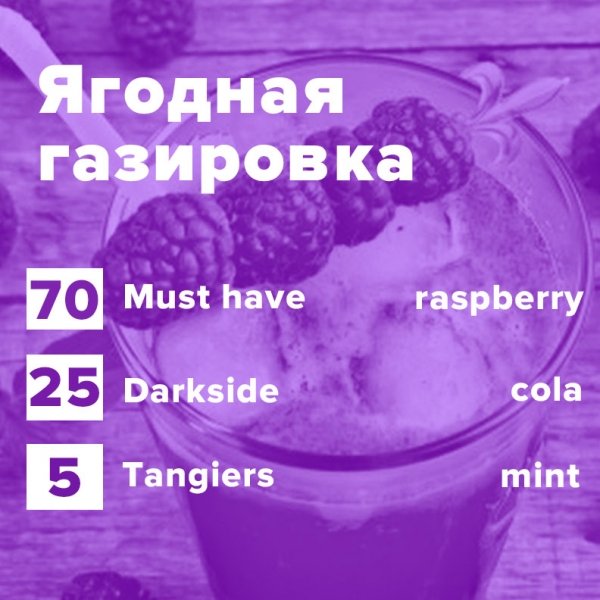 Купить Ягодная газировка (рецепт)
