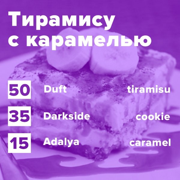 Купить Тирамису с карамелью (рецепт)