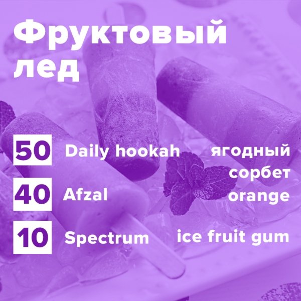 Купить Фруктовый лед (рецепт)