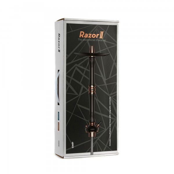 Купить CWP Razor 2 Bronze Gold (Шахта + Мундштук + Шланг + Блюдце)
