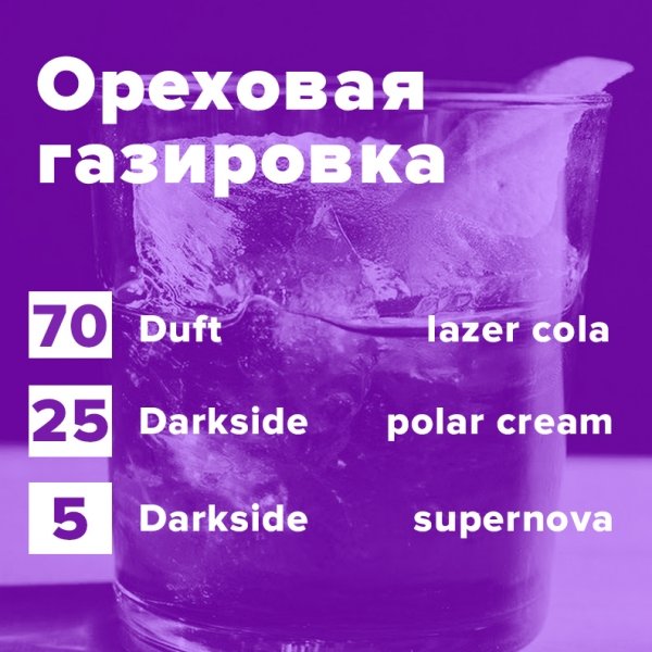 Купить Ореховая газировка (рецепт)