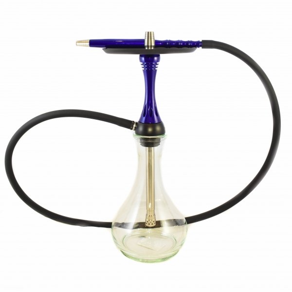 Купить Alpha Hookah - Model X Dark Blue (Шахта+Шланг+Мундштук+Блюдце)
