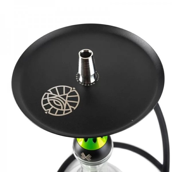Купить Alpha Hookah  - Model X Lime (Шахта+Шланг+Мундштук+Блюдце)