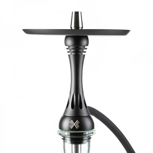 Купить Alpha Hookah - Model X Black Matte (Шахта+Шланг+Мундштук+Блюдце)