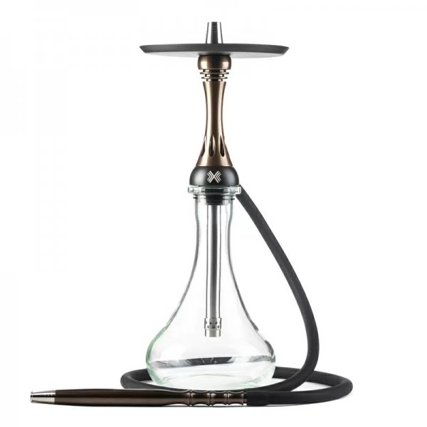 Купить Alpha Hookah - Model X Bronze (Шахта+Шланг+Мундштук+Блюдце)