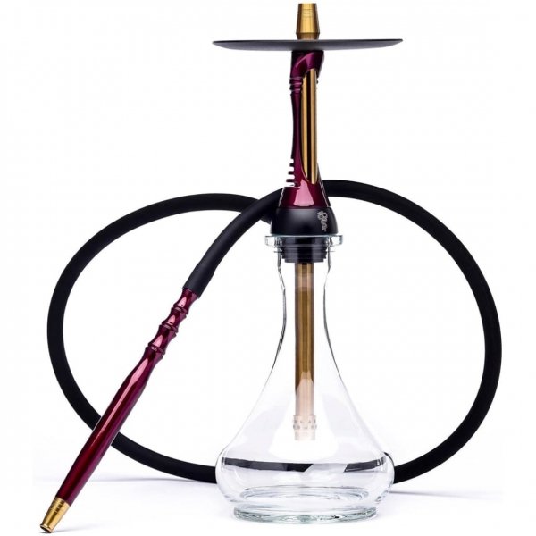 Купить Alpha Hookah - Model S Red Candy (Шахта+Шланг+Мундштук+Блюдце)