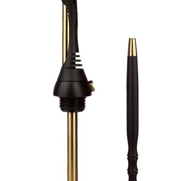 Купить Alpha Hookah - Model S Black Matt (Шахта+Шланг+Мундштук+Блюдце)