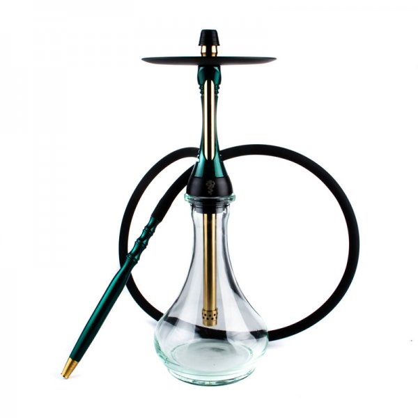 Купить Alpha Hookah - Model S Green Candy (Шахта+Шланг+Мундштук+Блюдце)