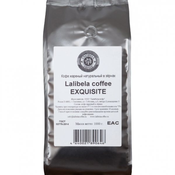 Купить Lalibela coffee Gold кофе в зернах, 1 кг
