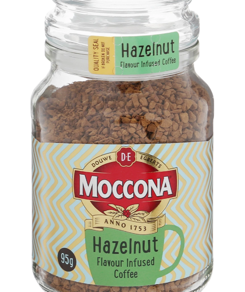 Купить Moccona Hazelnut кофе растворимый с ароматом лесного ореха, 95 г (стеклянная банка)