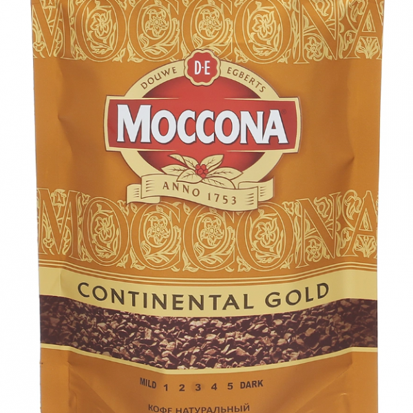 Купить Moccona Continental Gold кофе растворимый, 140 г (пакет)