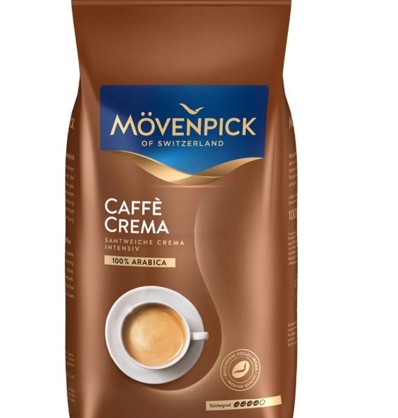 Купить MOVENPICK CAFFE CREMA Кофе в Зёрнах 1000 гр.