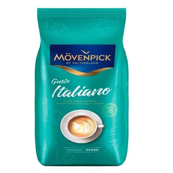 Купить MOVENPICK (J.J. Darboven) Кофе CAFFE CREMA GUSTO ITALIANO, в зернах, 1000 гр.