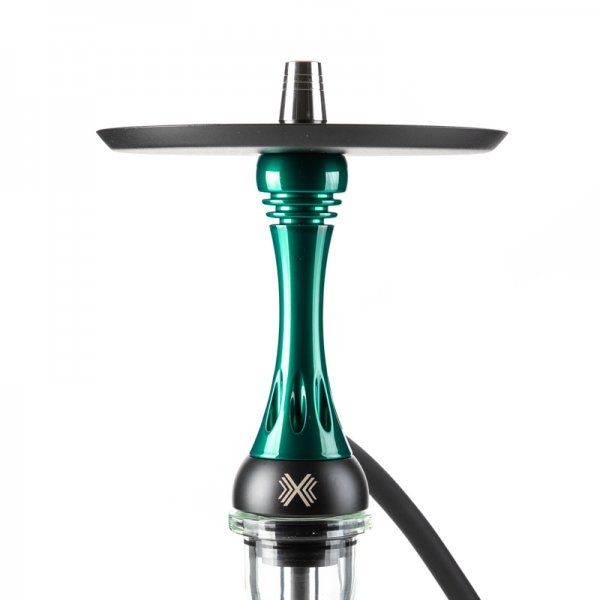 Купить Alpha Hookah - Model X Green Candy (Шахта+Шланг+Мундштук+Блюдце)