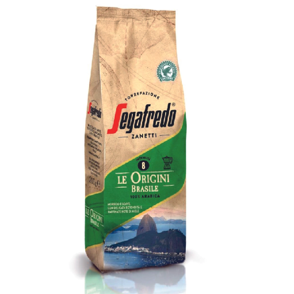 Купить Кофе молотый Segafredo "Le Origini Brasile" 100% арабика 200 гр.