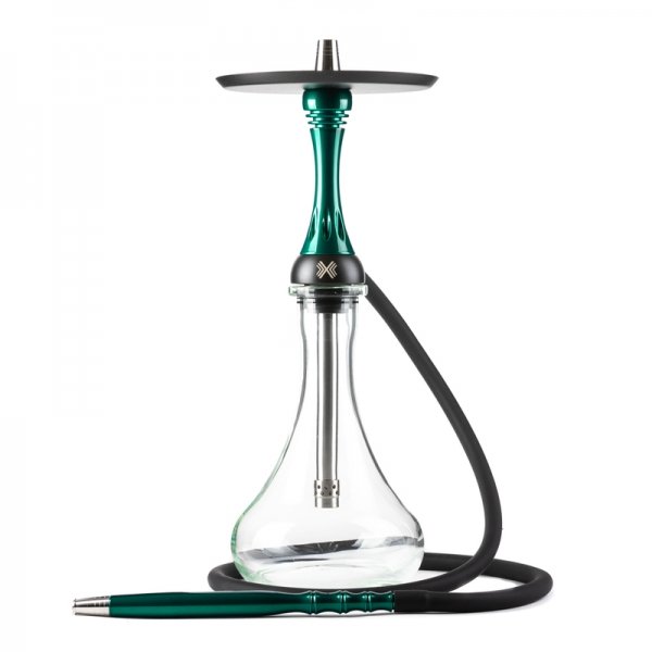 Купить Alpha Hookah - Model X Green Candy (Шахта+Шланг+Мундштук+Блюдце)