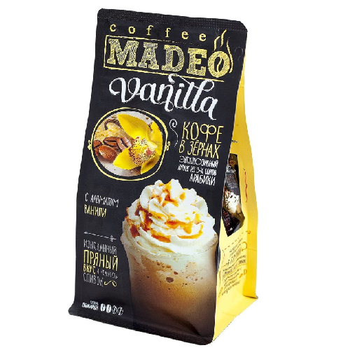 Купить Madeo Vanilla кофе в зернах, 200 г