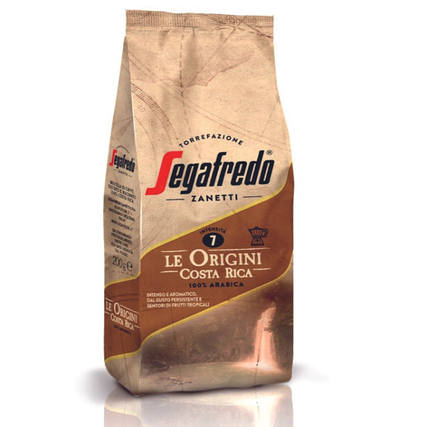 Купить Кофе молотый Segafredo "Le Origini Costa Rica" 100% арабика 200гр.