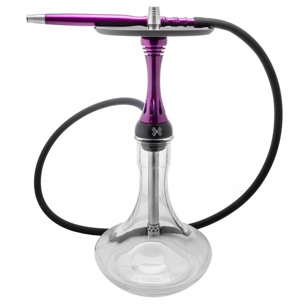 Купить Alpha Hookah - Model X Purple (Шахта+Шланг+Мундштук+Блюдце)