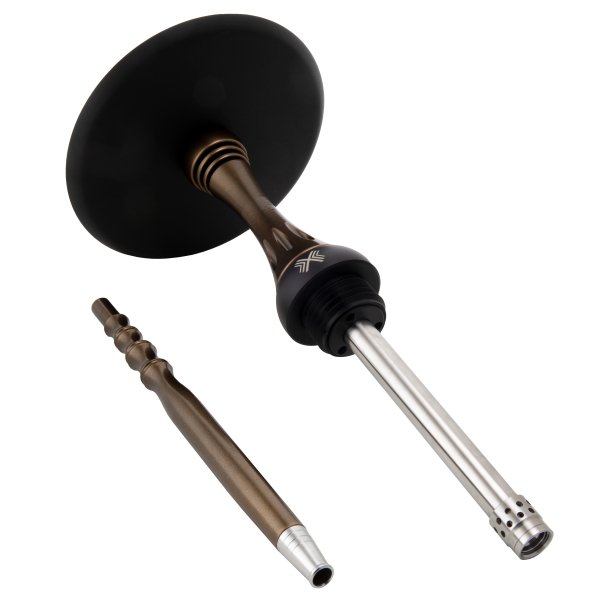 Купить Alpha Hookah - Model X Bronze (Шахта+Шланг+Мундштук+Блюдце)