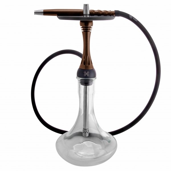 Купить Alpha Hookah - Model X Bronze (Шахта+Шланг+Мундштук+Блюдце)