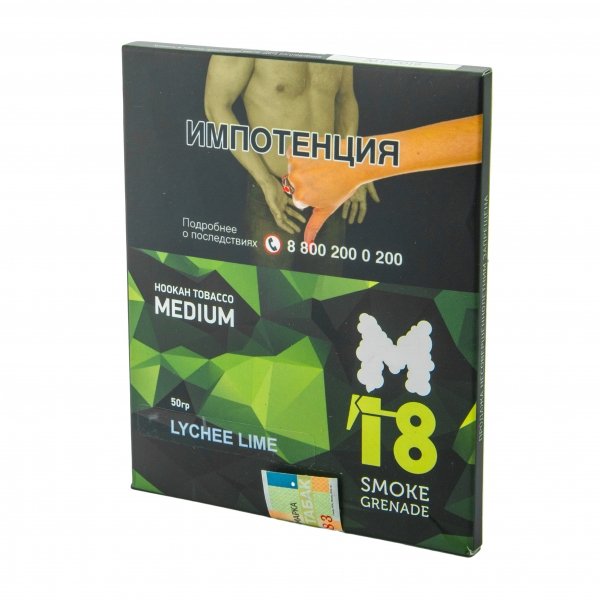 Купить M18 - Lychee Lime (Личи лайм) 50 гр.