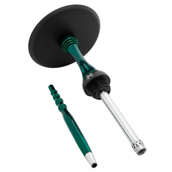 Купить Alpha Hookah - Model X Green Candy (Шахта+Шланг+Мундштук+Блюдце)