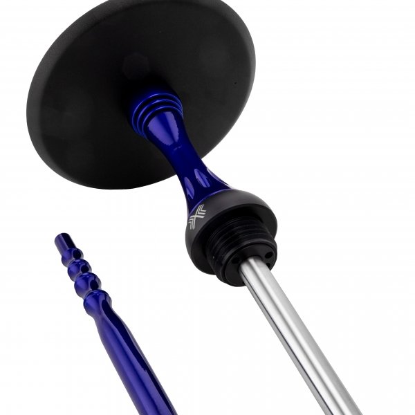Купить Alpha Hookah - Model X Dark Blue (Шахта+Шланг+Мундштук+Блюдце)
