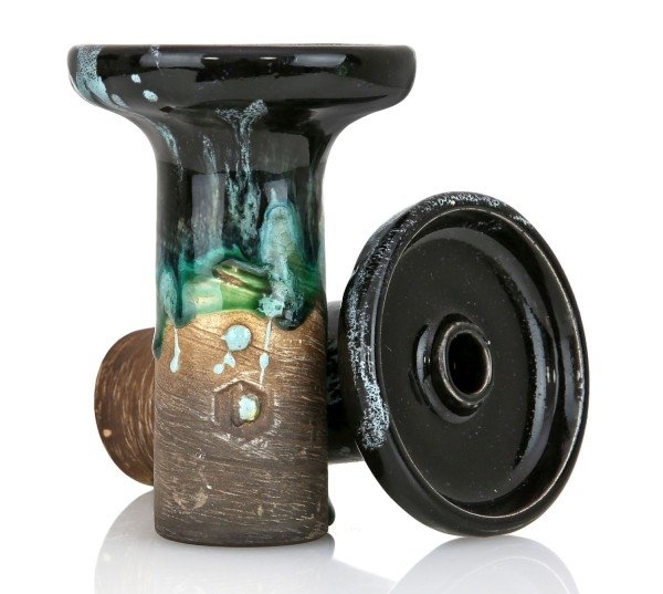Купить Чаша Kolos Grown Glaze Top Black