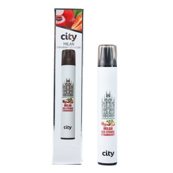 Купить City North - Milan Ice Lychee Strawberry (Милан Ледяная клубника личи)