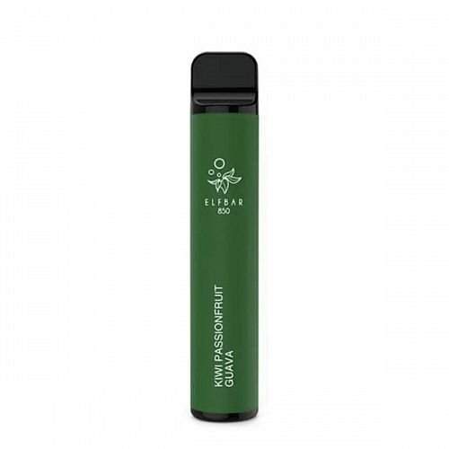 Купить Elf Bar - Kiwi Passion Fruit Guava (Киви Маракуйя Гуава), 1500 затяжек, 20 мг (2%)