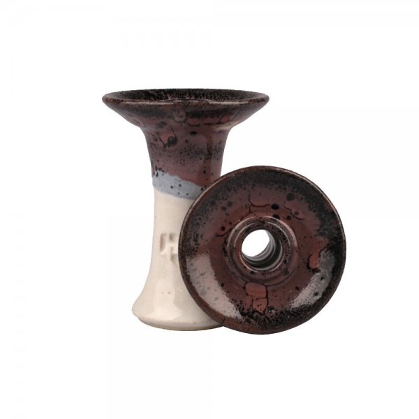 Купить Чаша Hookah John HJ Alien Mini Blackberry over White