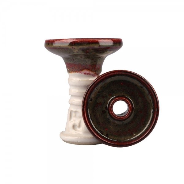 Купить Чаша Hookah John HJ Retro Harmony Red Eye over White