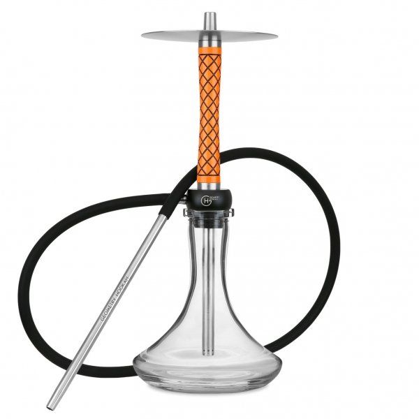 Купить Geometry Hookah Little Bro Rhombus Gloss Orange