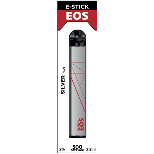Купить EOS Silver Plus - DR.PEPPER, 500 затяжек, 20 мг (2%)