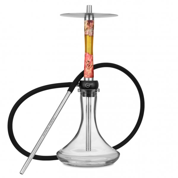 Купить Geometry Hookah Little Bro Woody Epox Rose Yellow
