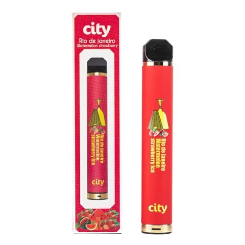 Купить City Streets - Рио-де-Жанейро (Арбуз-Клубника), 550 затяжек, 18 мг (1,8%)