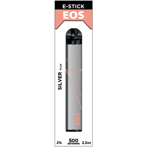Купить EOS Silver Plus - LUSH ICE, 500 затяжек, 20 мг (2%)