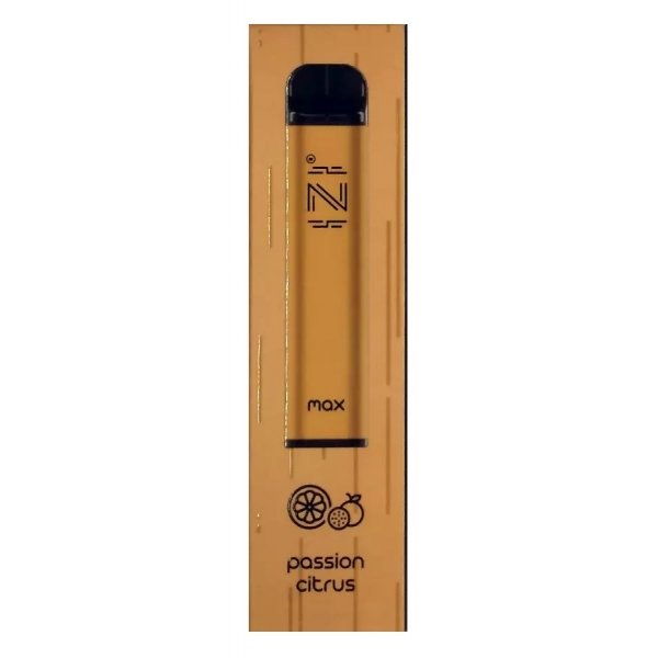Купить IZI Max - Passion Citrus (Сок маракуйи и цитрусов), 1600 затяжек, 20 мг (2%)