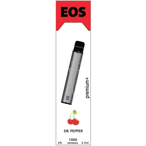 Купить EOS e-stick Premium Plus - DR. PEPPER, 1000 затяжек, 20 мг (2%)